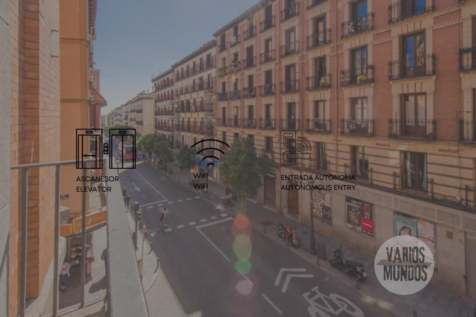 Classic Apt 7Pax En La Latina-Centro De Madrid Exterior foto